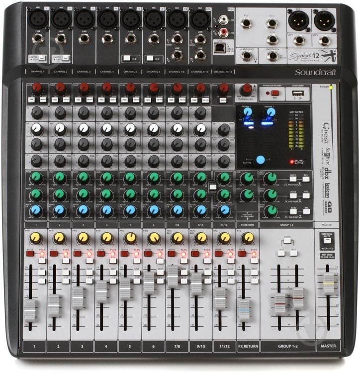 Пульт микшерный Soundcraft Signature 12MTK - фото 1