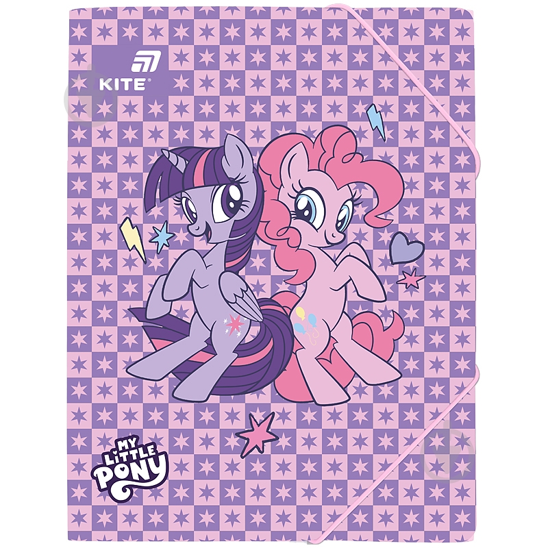 Папка на резинке А4 My Little Pony KITE - фото 1 Папка на резинке А4 My Little Pony KITE - фото 1