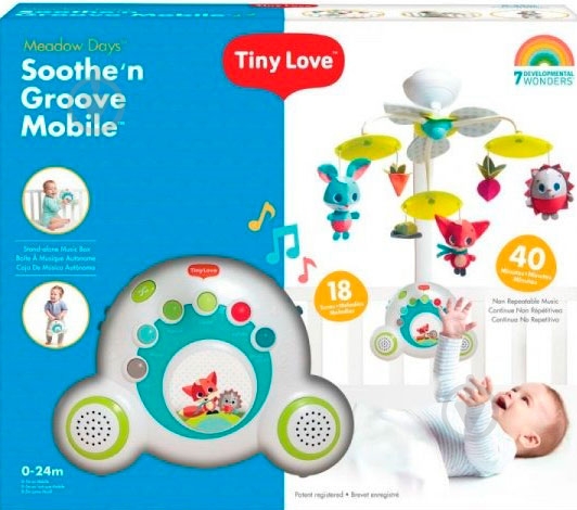 Мобиль Tiny Love 5 в 1 Веселая Поляна - фото 2 Мобиль Tiny Love 5 в 1 Веселая Поляна - фото 2