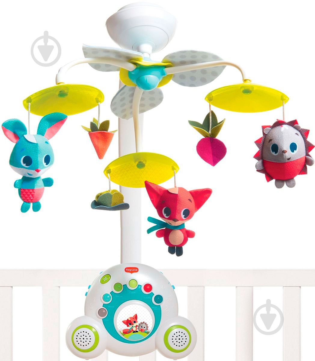 Мобиль Tiny Love 5 в 1 Веселая Поляна - фото 3 Мобиль Tiny Love 5 в 1 Веселая Поляна - фото 3