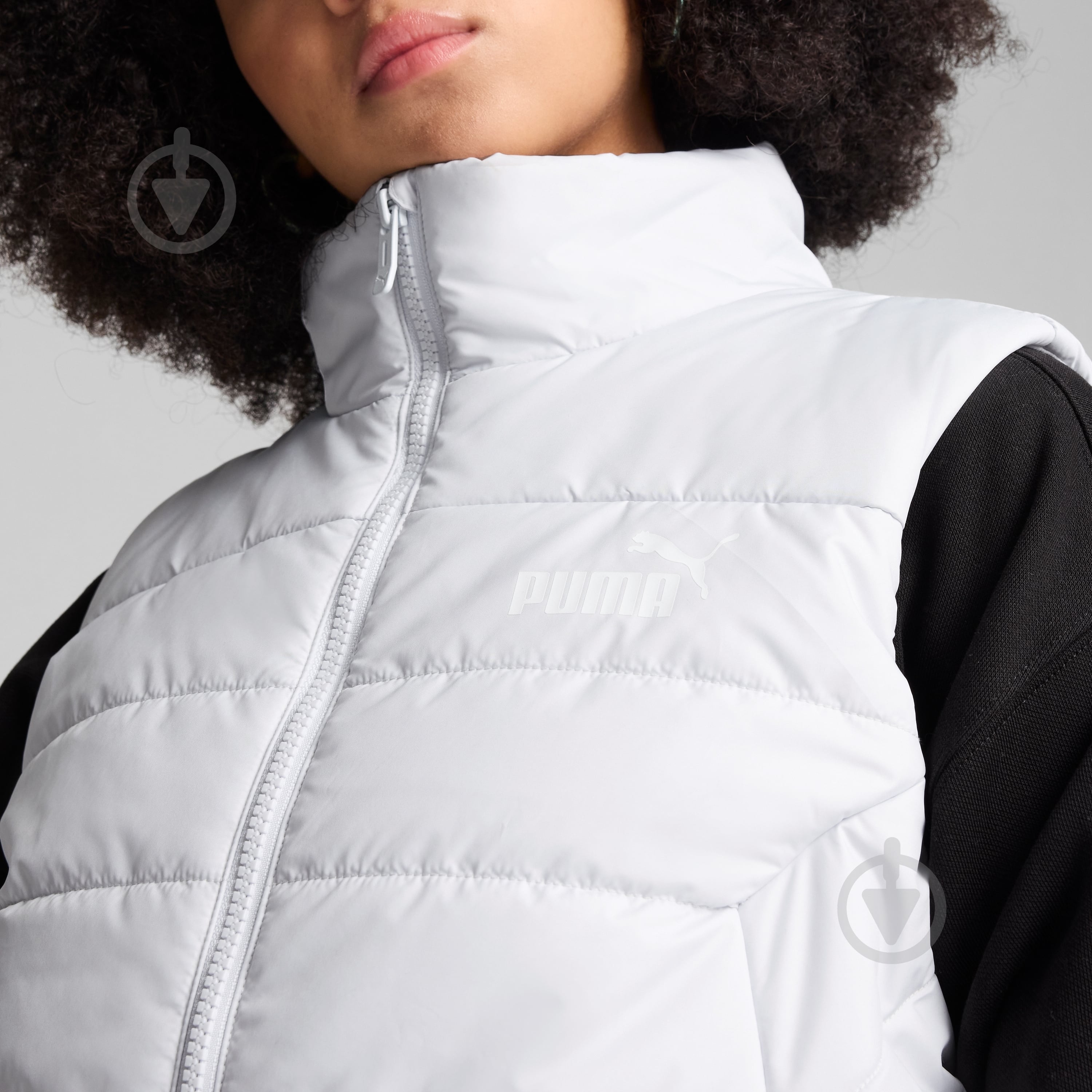 Жилет Puma ESS PADDED VEST 84894142 р.S белый - фото 4