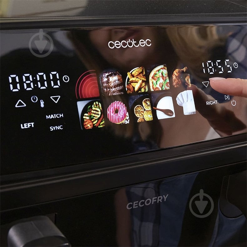 Мультипечь CECOTEC Cecofry&Grill Duoheat 10000 (A01_EU01_100842) - фото 6
