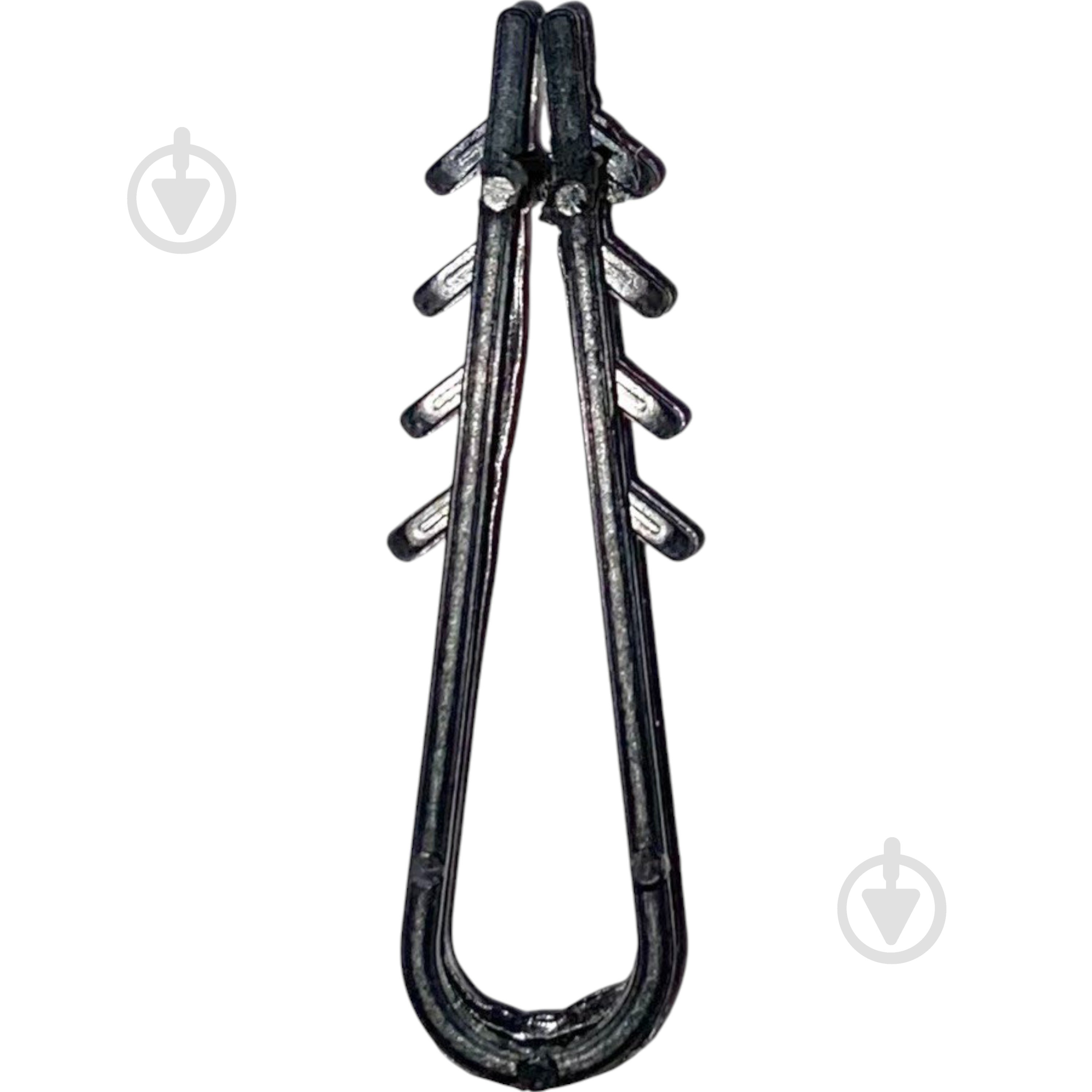 Дюбель-елка круглый UP! (Underprice) зажим D 4 мм 100 шт. черный - фото 1 Дюбель-елка круглый UP! (Underprice) зажим D 4 мм 100 шт. черный - фото 1