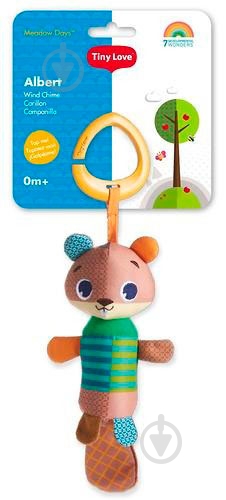 Погремушка Tiny Love Бобер Альберт - фото 1