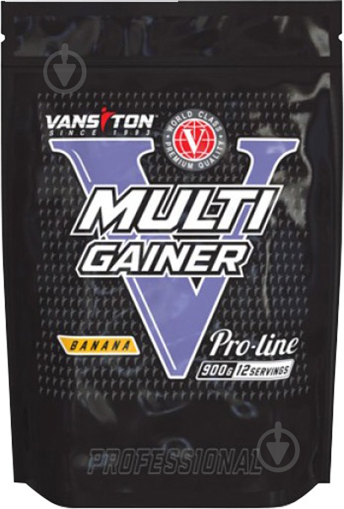 Гейнер Multigainer Vansiton Банан 0,9 кг - фото 1 Гейнер Multigainer Vansiton Банан 0,9 кг - фото 1