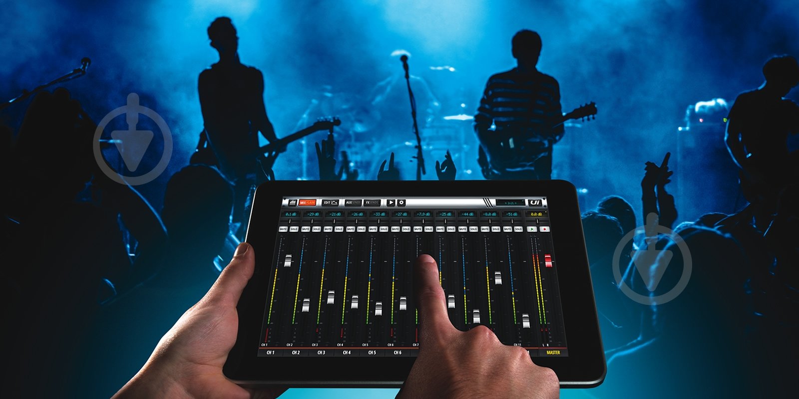 Пульт микшерный Soundcraft Ui12 - фото 3