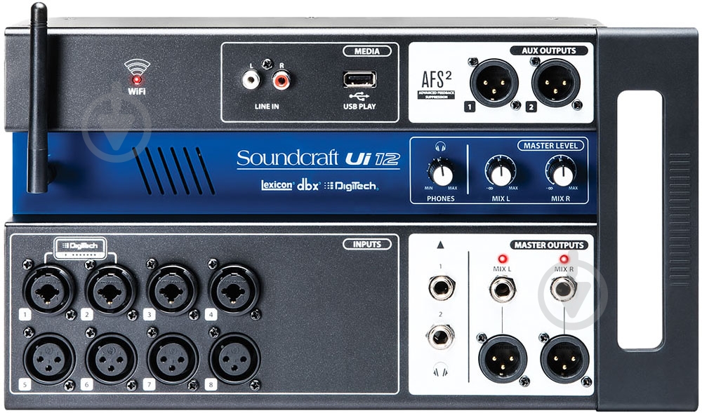 Пульт микшерный Soundcraft Ui12 - фото 1