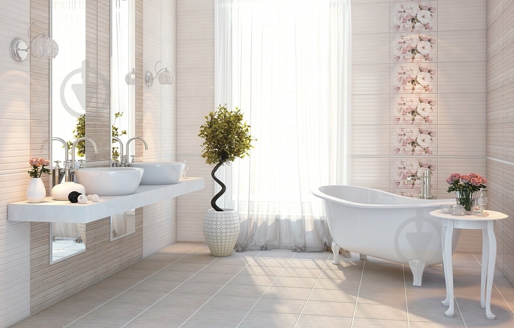 Фриз Cersanit Sakura modern 2,5x45 см - фото 3 Фриз Cersanit Sakura modern 2,5x45 см - фото 3