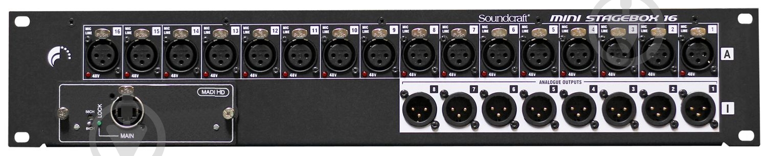 Стейджбокс Soundcraft MSB-16R - фото 1 Стейджбокс Soundcraft MSB-16R - фото 1