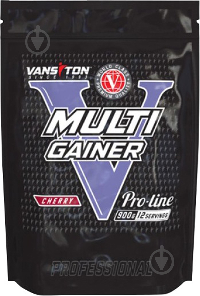 Гейнер Multigainer Vansiton Вишня 0,9 кг - фото 1
