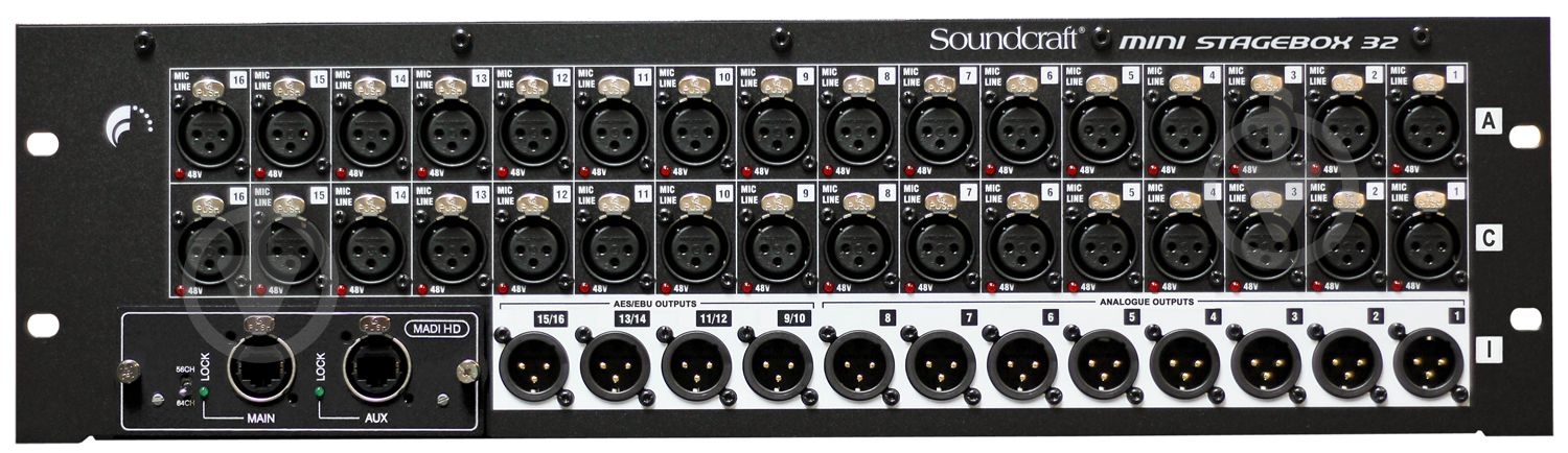 Стейджбокс Soundcraft MSB-32R - фото 1 Стейджбокс Soundcraft MSB-32R - фото 1