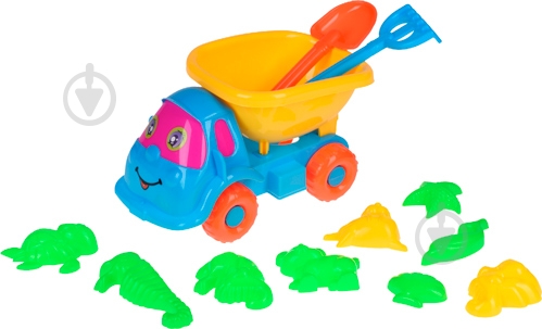 Набор для песочницы Same Toy 11 элементов B011-Cut-1 - фото 1