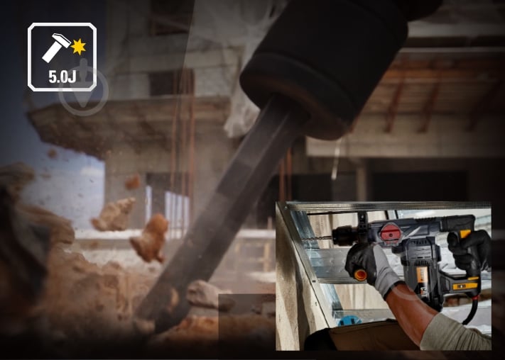 УЦЕНКА! Перфоратор CAT DX27 (УЦ №2945) - фото 3