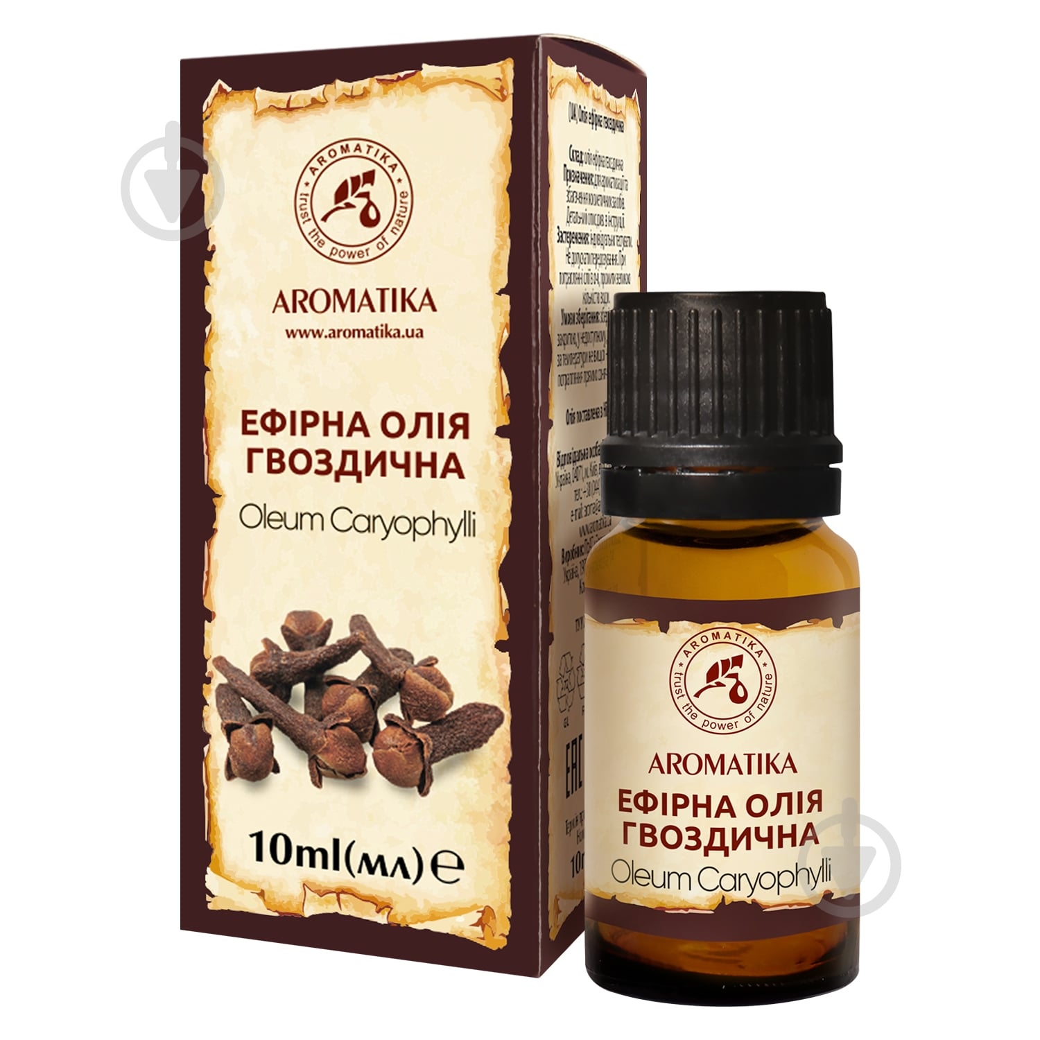 Эфирное масло Ароматика Гвоздичное 10 мл - фото 1