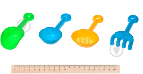 Набор для песочницы Same Toy 12 элементов B008-2Ut-2 - фото 5