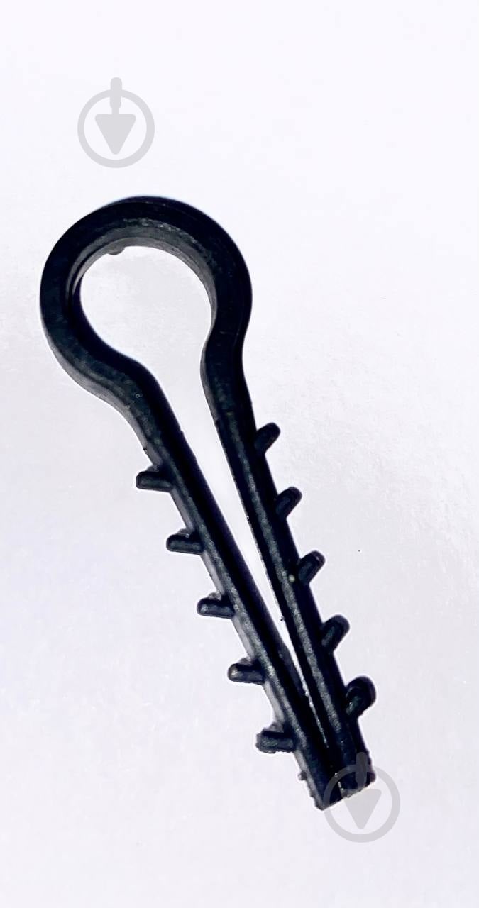 Дюбель-ялинка круглий UP! (Underprice) затискач D 16 мм 100 шт. чорний - фото 1 Дюбель-ялинка круглий UP! (Underprice) затискач D 16 мм 100 шт. чорний - фото 1