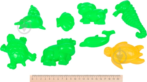 Набор для песочницы Same Toy 13 элементов B002-3Ut-2 - фото 6