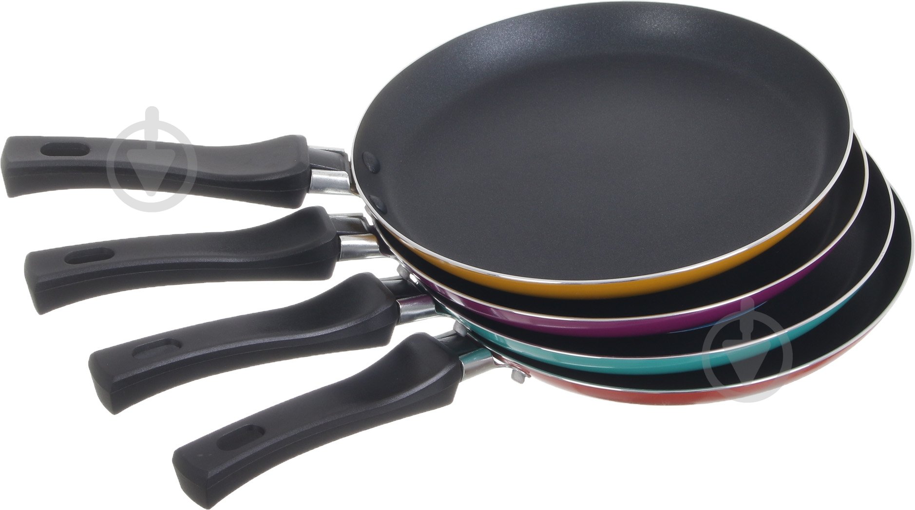 Сковорода для блинов UP! (Underprice) 22 см желтая - фото 4 Сковорода для блинов UP! (Underprice) 22 см желтая - фото 4