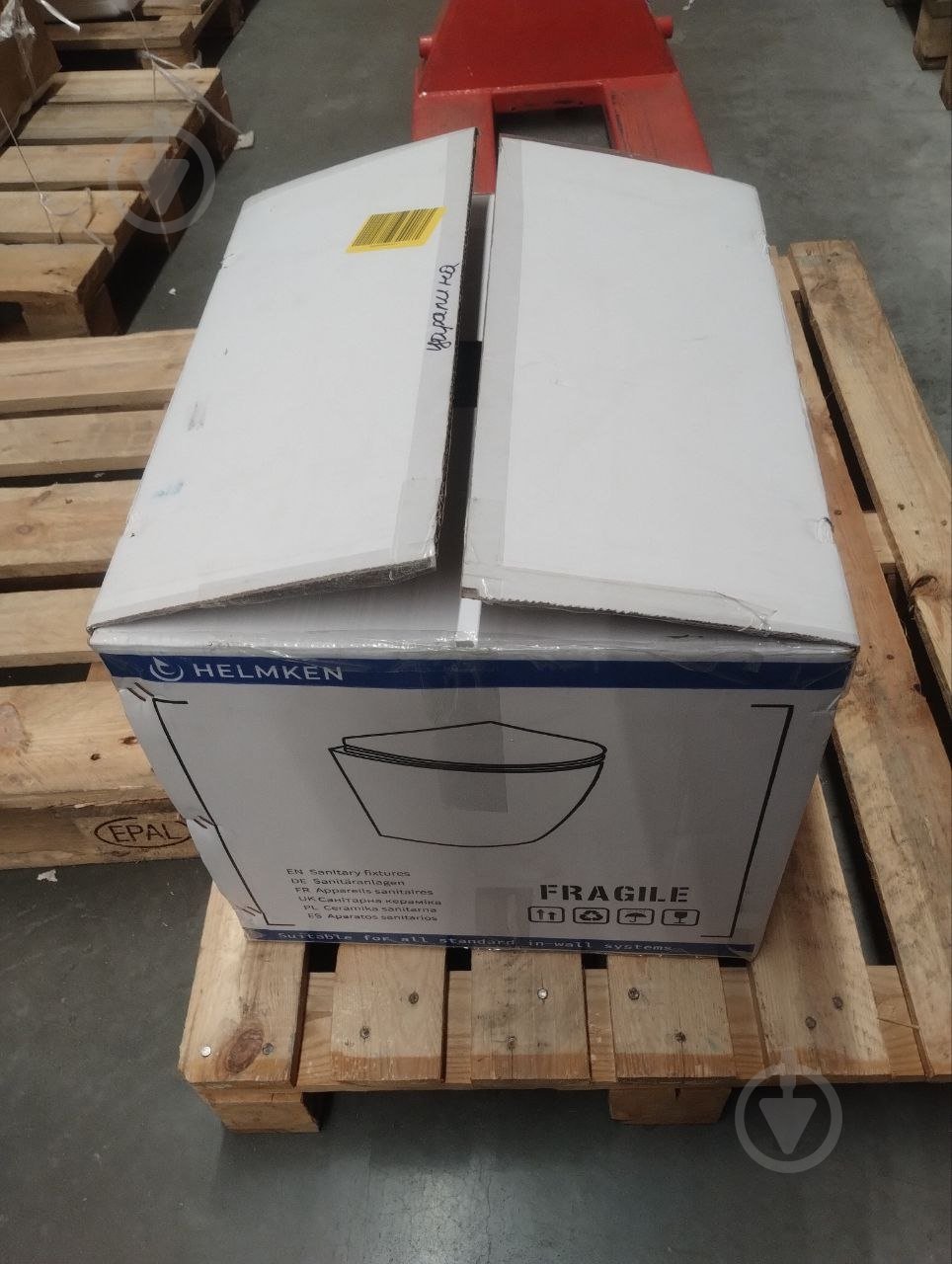 УЦЕНКА! Унитаз подвесной Helmken 35490101 с сиденьем Soft Сlose/EasyOff дюропласт белый (УЦ №2945) - фото 18