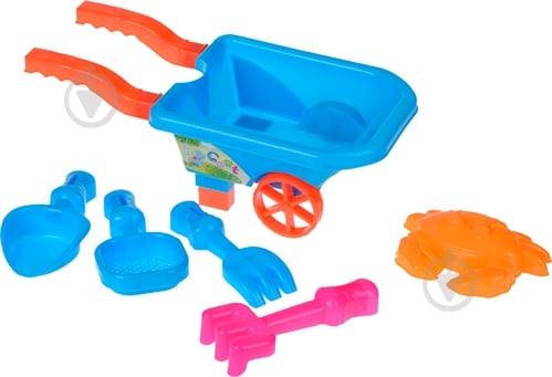 Набір для пісочниці Same Toy 6 елементів B015-Eut-2 - фото 1 Набір для пісочниці Same Toy 6 елементів B015-Eut-2 - фото 1