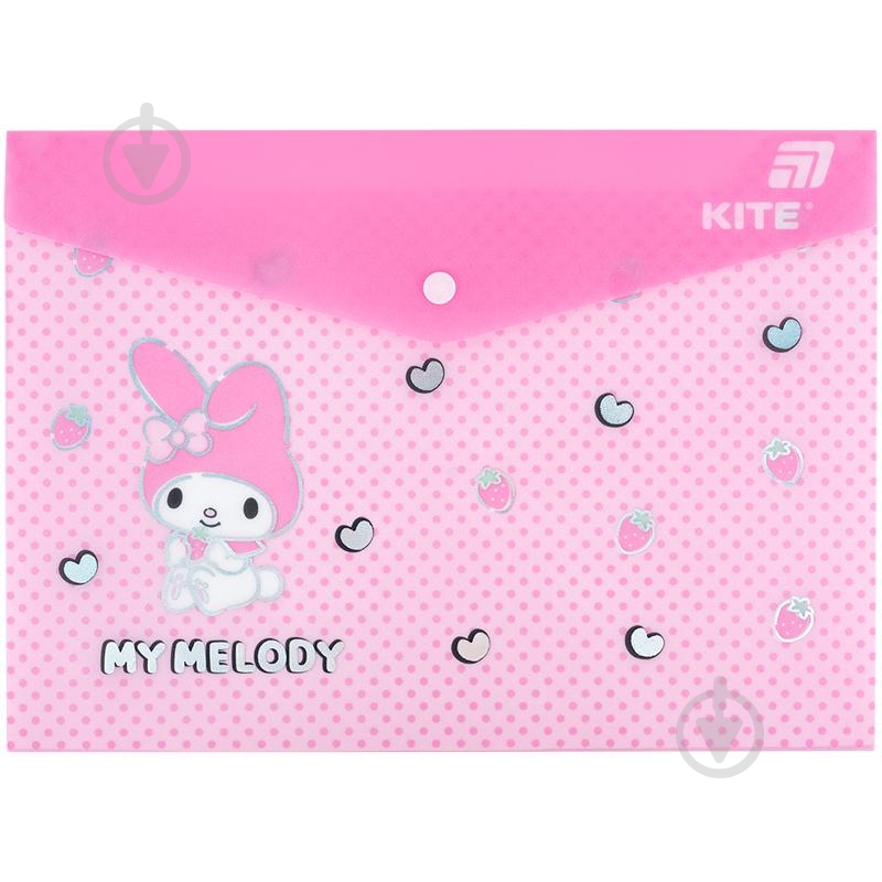 Папка на кнопке А4 My Melody-3 KITE - фото 1 Папка на кнопке А4 My Melody-3 KITE - фото 1