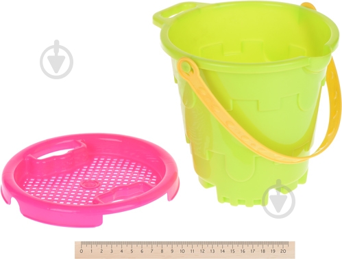 Same Toy Відерце зелене 6 елементів 909Ut-2 - фото 3