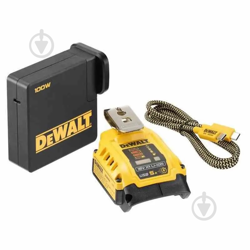 Адаптер аккумуляторный DeWalt 18,0V DCB094K - фото 1