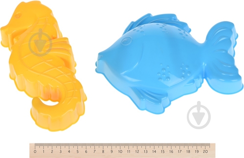 Набор для песочницы Same Toy Ведерко 6 элементов 969Ut-2 - фото 5