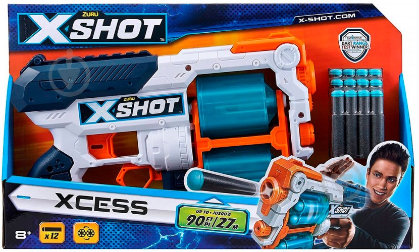Бластер Zuru EXCEL Xcess TK-12 - фото 2