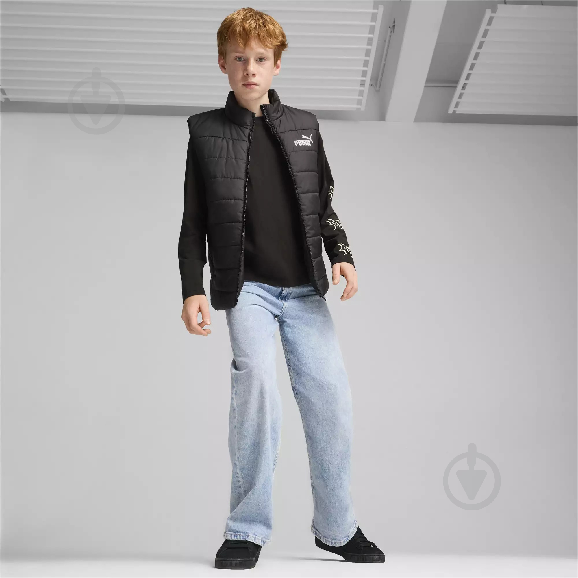 Жилет Puma ESS PADDED VEST 62650101 р.116 черный - фото 5