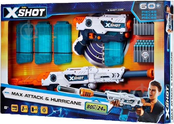 Набір бластерів Zuru X - Shot EXCEL Clip - фото 1