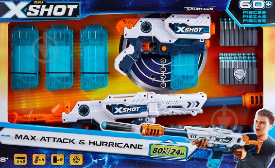 Набір бластерів Zuru X - Shot EXCEL Clip - фото 2