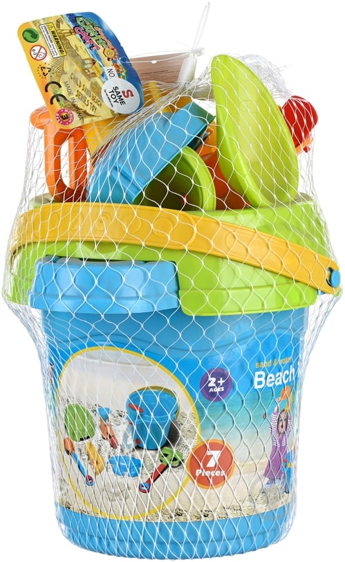 Набор для песочницы Same Toy Ведерко 6 элементов 969Ut-1 - фото 3