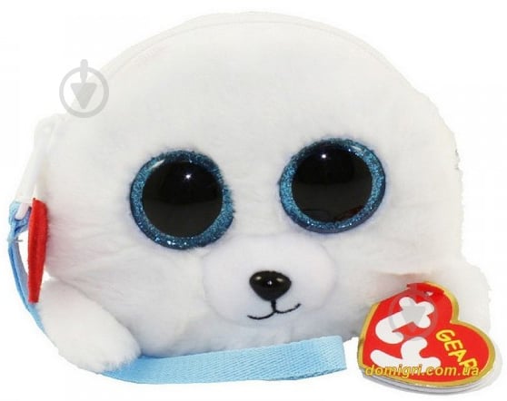 Сумочка-кошелек TY Тюлень белый - фото 1