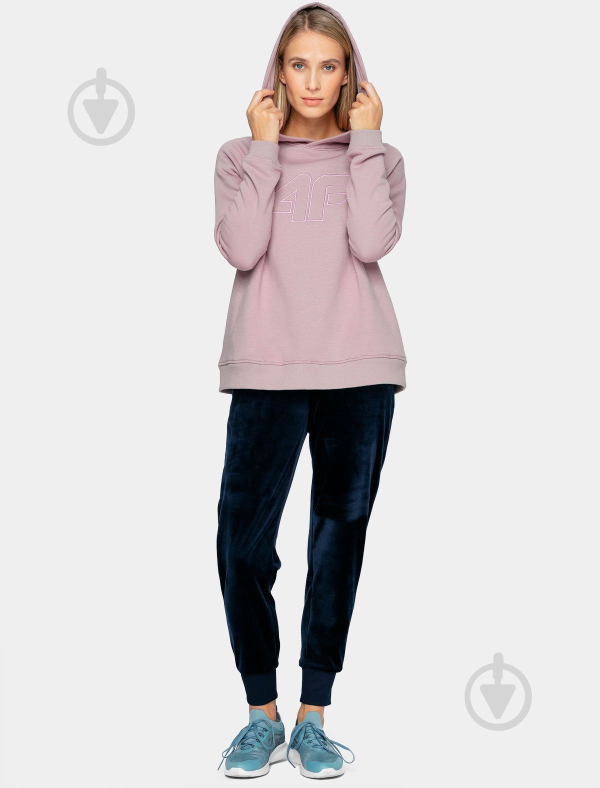 Джемпер 4F H4Z21-BLD026-52S р. M бузковий - фото 1 Джемпер 4F H4Z21-BLD026-52S р. M бузковий - фото 1