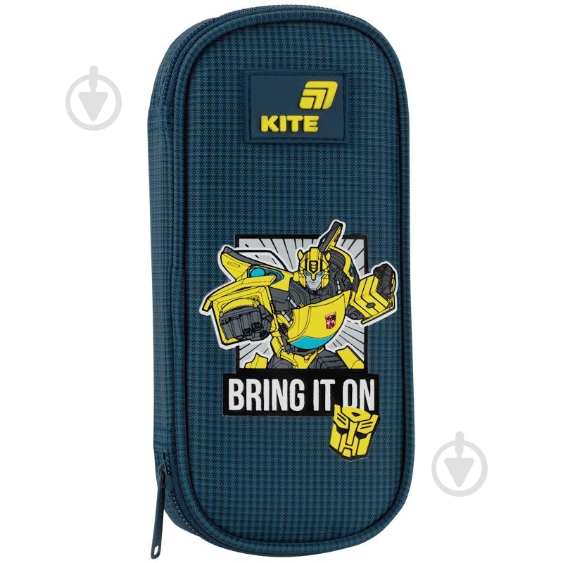 Пенал Transformers TF26-662 KITE синий - фото 3 Пенал Transformers TF26-662 KITE синий - фото 3