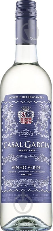Вино Casal Garcia White Vinho Verde 750 мл - фото 1 Вино Casal Garcia White Vinho Verde 750 мл - фото 1