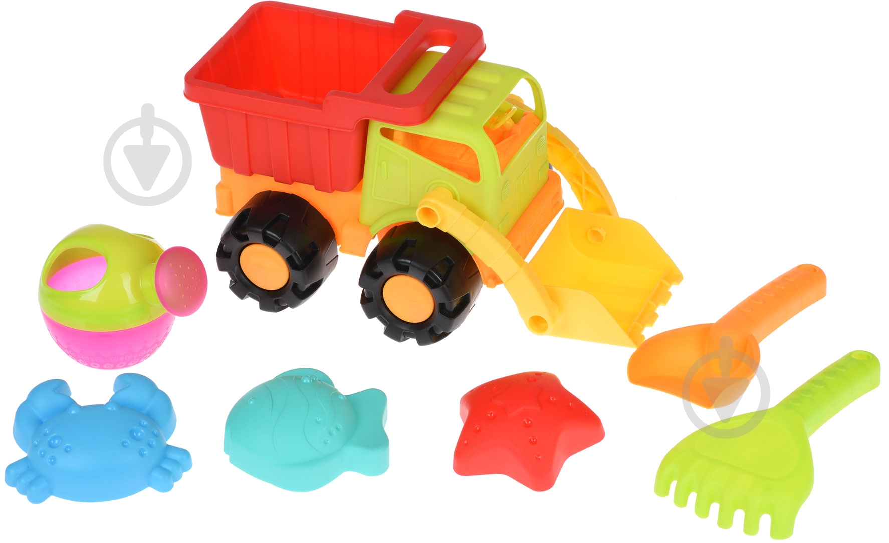 Игровой набор Same Toy Грузовик зеленый 987Ut-2 - фото 1