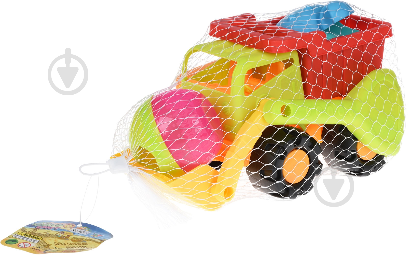 Игровой набор Same Toy Грузовик зеленый 987Ut-2 - фото 5