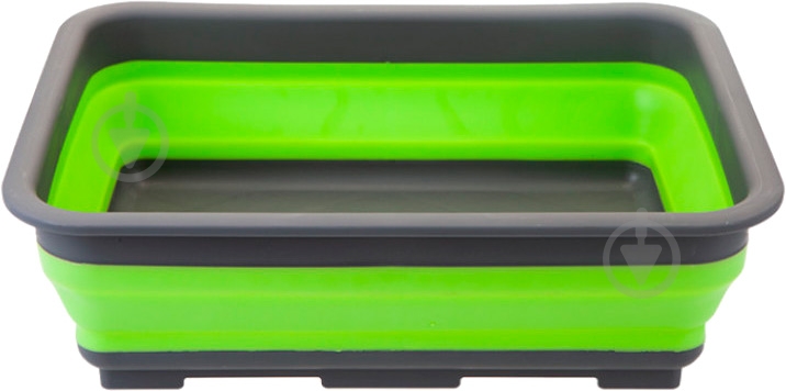 Контейнер для воды Summit Pop Folding Wash Basin Silicone Bowl Lime - фото 1