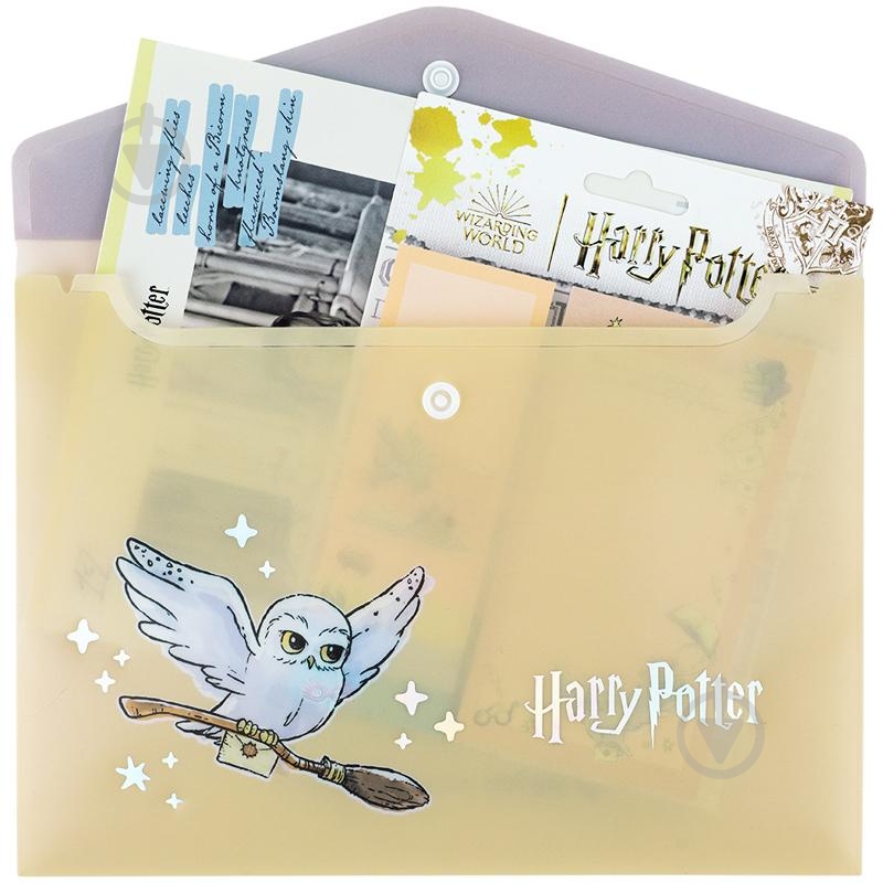 Папка на кнопке А5 Harry Potter KITE - фото 4 Папка на кнопке А5 Harry Potter KITE - фото 4