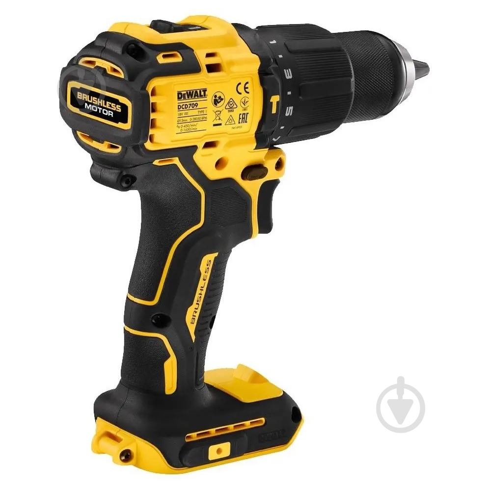 Шуруповерт ударный аккумуляторный DeWalt DCD709M2T - фото 4 Шуруповерт ударный аккумуляторный DeWalt DCD709M2T - фото 4