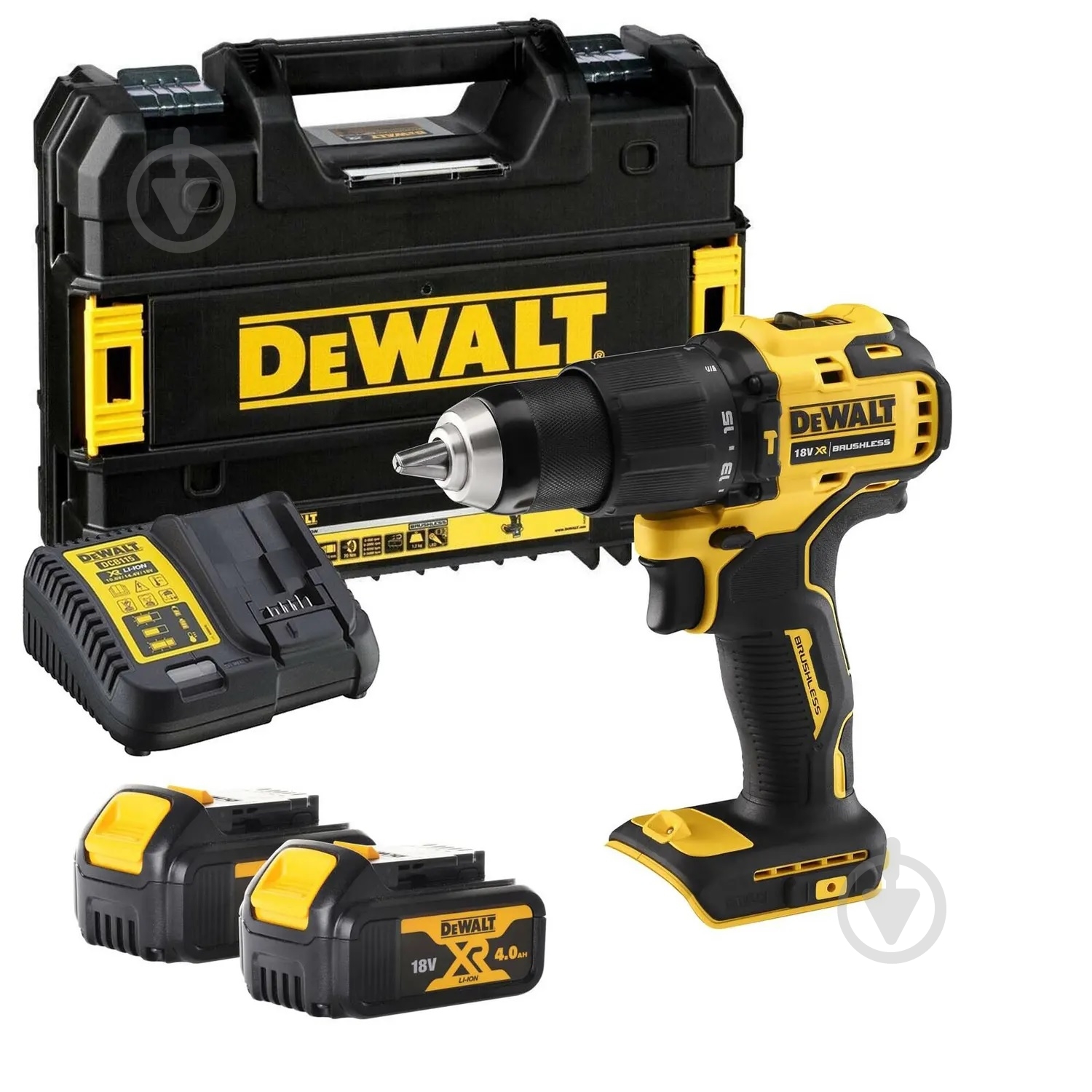 Шуруповерт ударный аккумуляторный DeWalt DCD709M2T - фото 2 Шуруповерт ударный аккумуляторный DeWalt DCD709M2T - фото 2