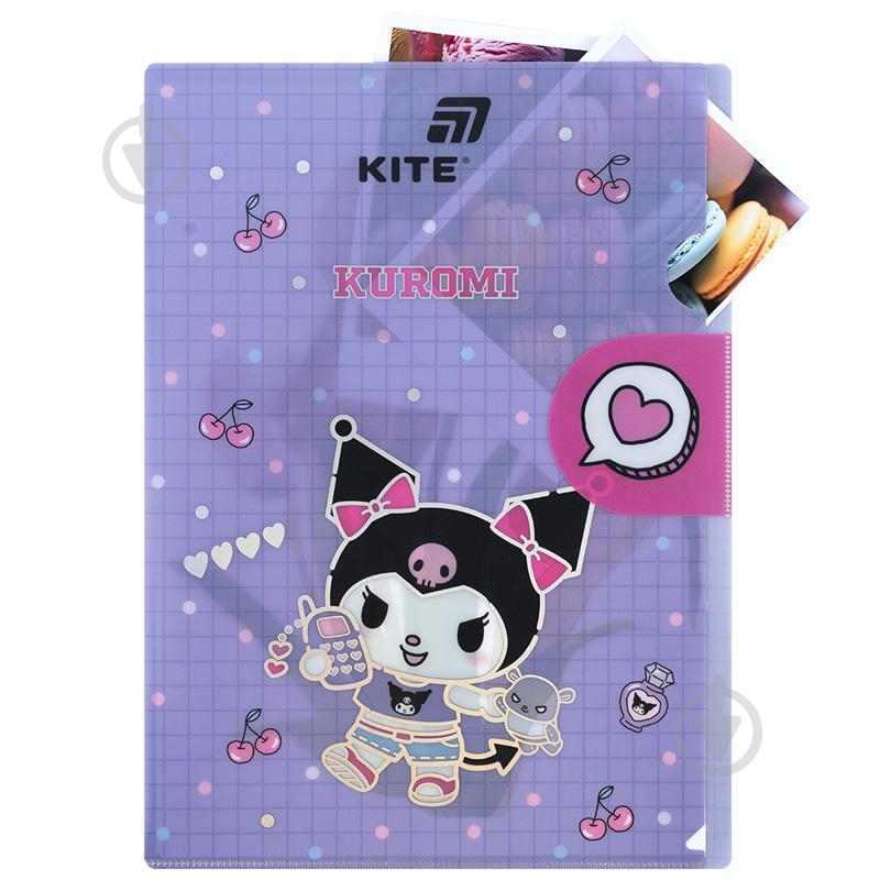 Папка A4 Kuromi-1 KITE - фото 5 Папка A4 Kuromi-1 KITE - фото 5