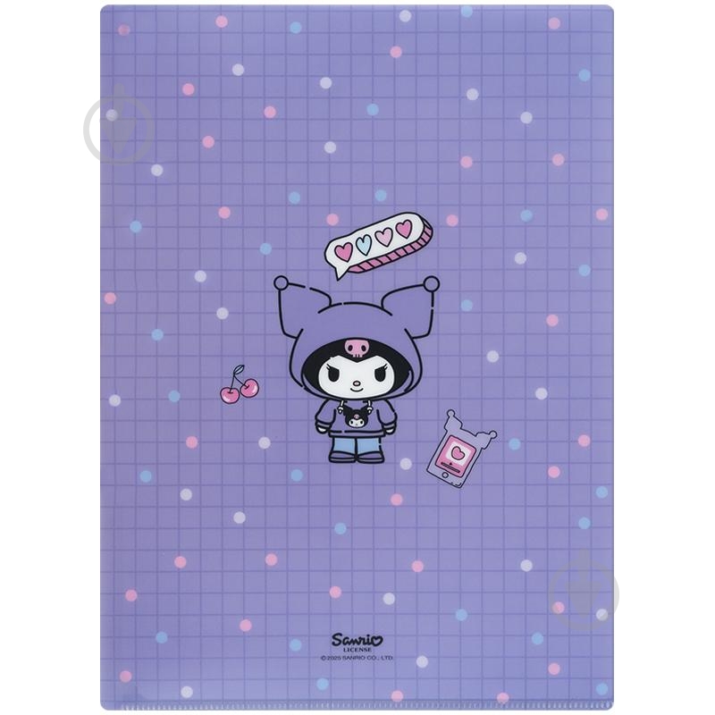 Папка A4 Kuromi-1 KITE - фото 4 Папка A4 Kuromi-1 KITE - фото 4