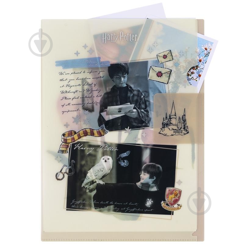 Папка уголок с клапаном А4 Harry Potter -1 KITE - фото 5 Папка уголок с клапаном А4 Harry Potter -1 KITE - фото 5