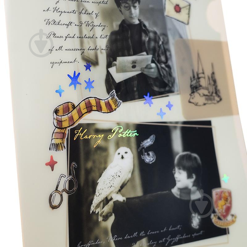 Папка уголок с клапаном А4 Harry Potter -1 KITE - фото 4 Папка уголок с клапаном А4 Harry Potter -1 KITE - фото 4