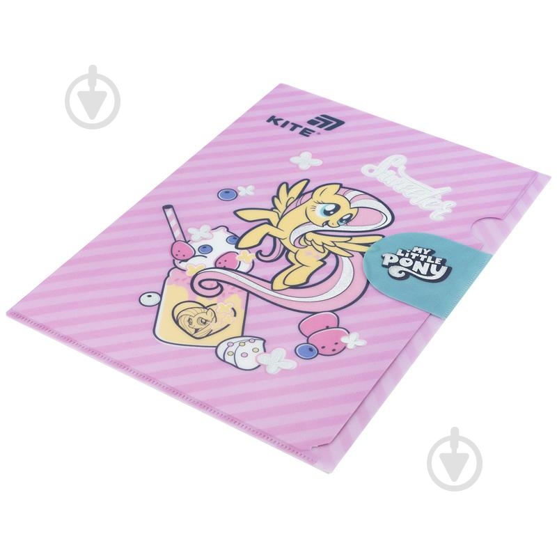 Папка уголок с клапаном А4 My Little Pony KITE - фото 2 Папка уголок с клапаном А4 My Little Pony KITE - фото 2