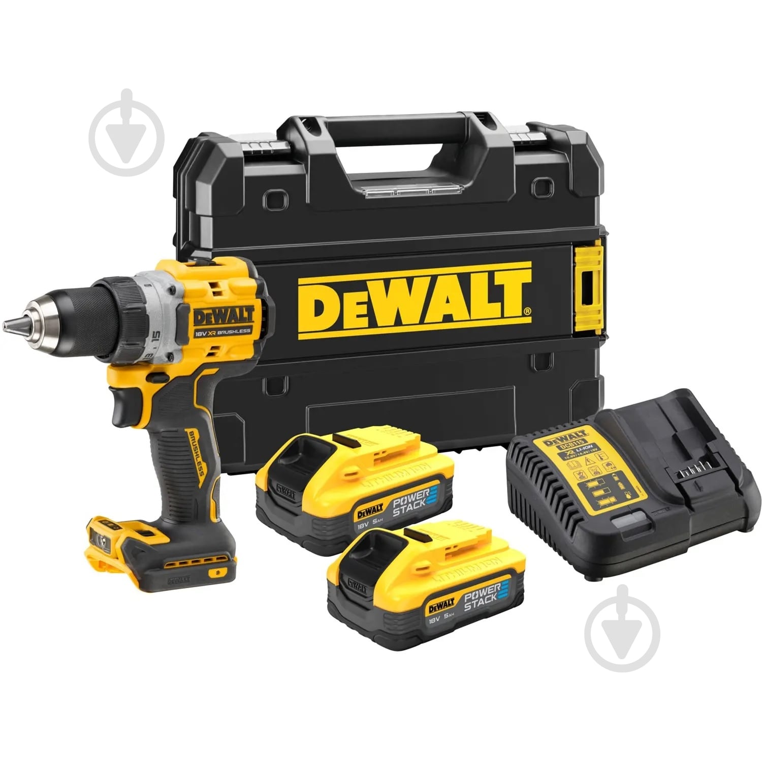 Шуруповерт аккумуляторный DeWalt DCD800H2T - фото 1 Шуруповерт аккумуляторный DeWalt DCD800H2T - фото 1
