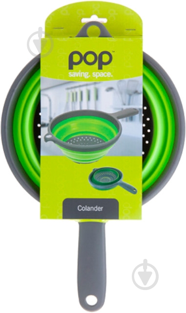 Сито-дуршлаг Summit ø240 мм Pop Colander with Handle Lime - фото 3 Сито-дуршлаг Summit ø240 мм Pop Colander with Handle Lime - фото 3